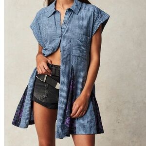 Free People Delilah mini dress 💙
